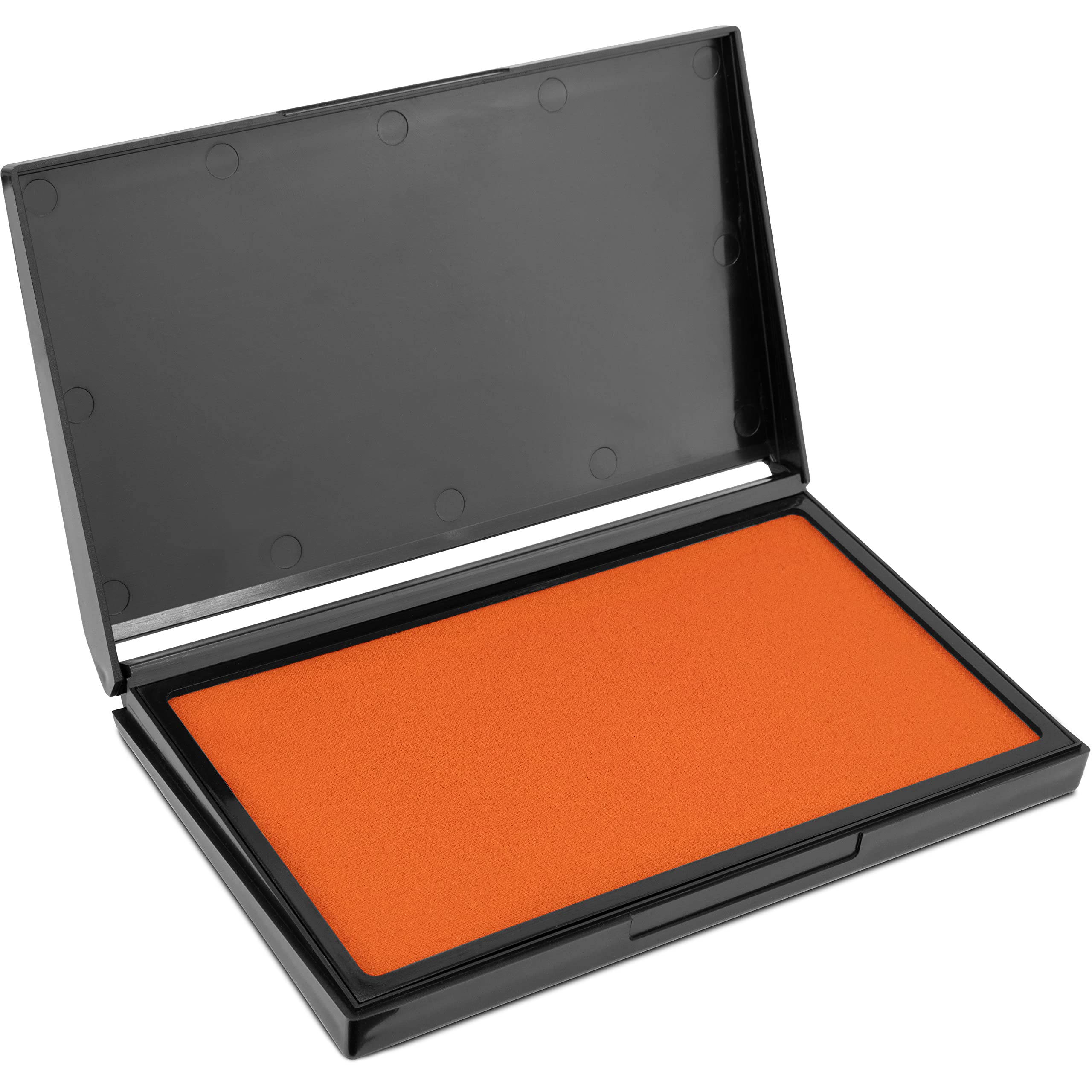 Maxmark Large Orange Stamp Pad - 4-1/4' By 7-1/4' - Premium Quality Felt Pad