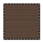 Vicllax 90% Shade Fabric Sun Shade Cloth Privacy Screen With Reinforced Grommets For Outdoor Patio Garden Pergola Cover Canopy 24X24 Ft, Mocha