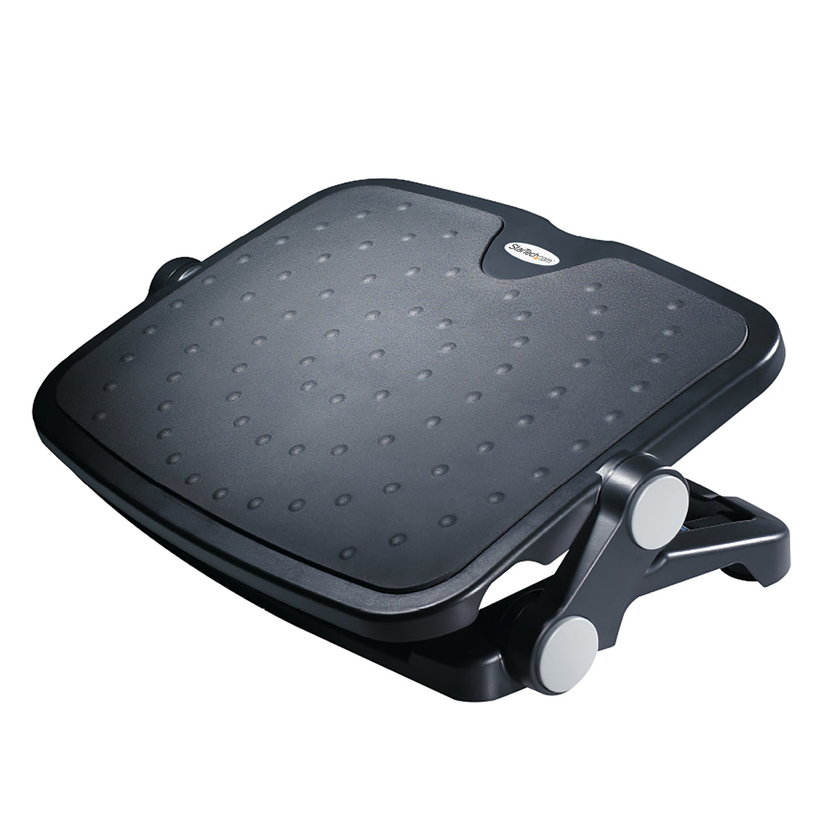 Startech.Com Under Desk Foot Rest - 18In X 14In - Adjustable Height And Angle - Foot Stool - Footrest For Desk - Office Foot Res