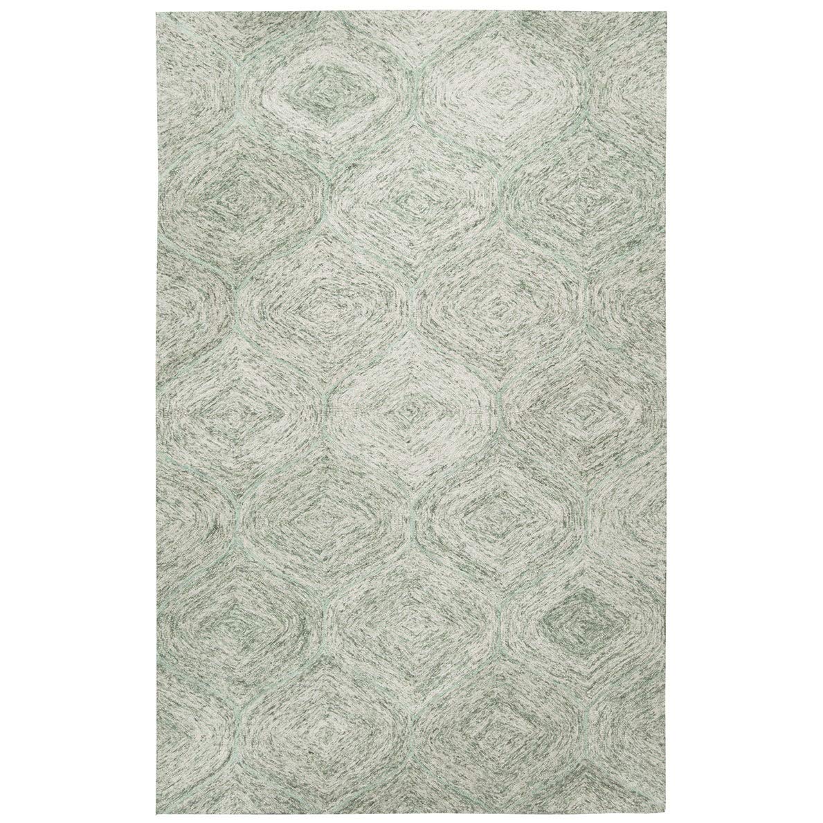 Rizzy Home Alora Decor London 8' X 10' Trellis Green/Gray/Rust/Blue Hand-Tufted Area Rug