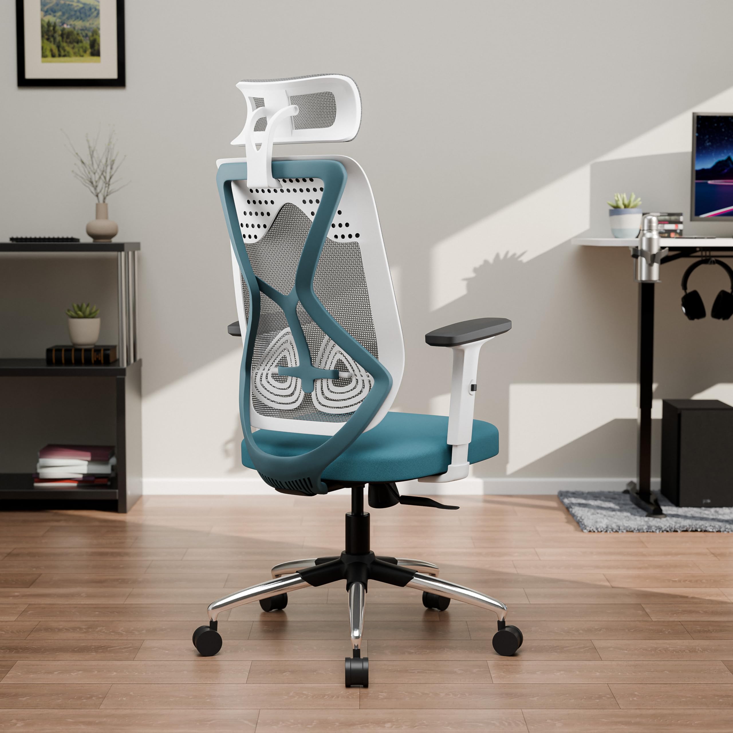 Green Soul Zodiac Lite | Office Chair | Flybird Ergonomic Design |Adjustable Armrests | Synchro Tilt Mechanism | Adjustable Lumb
