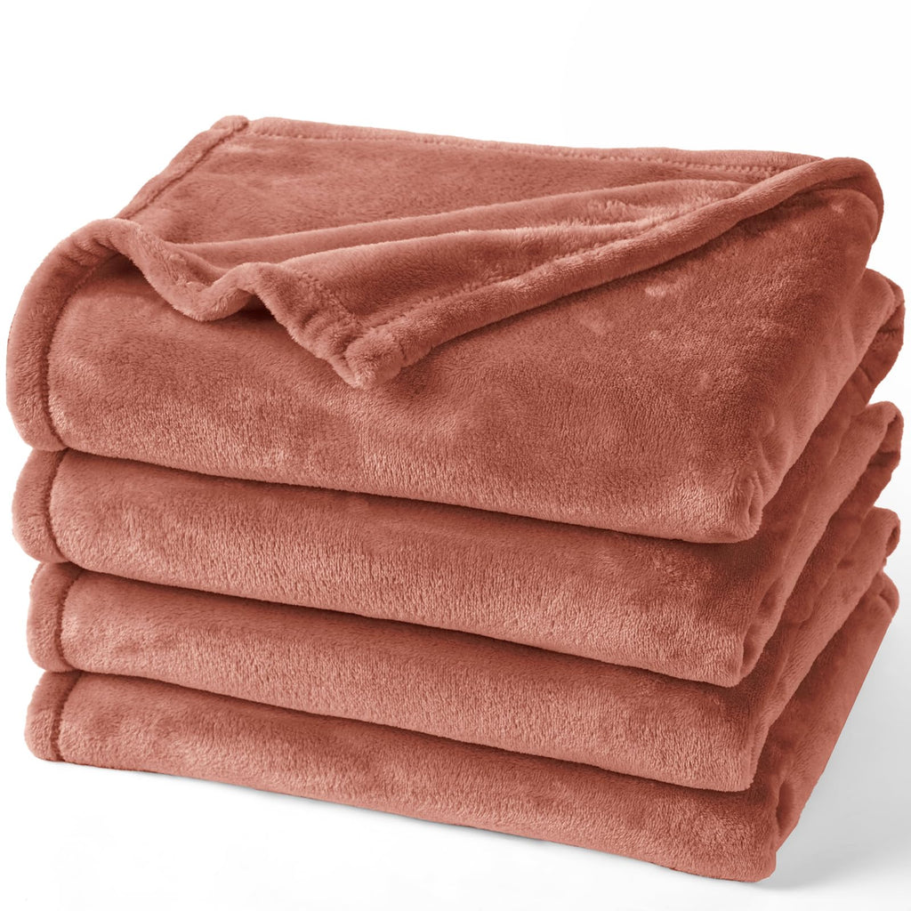 Phf Ultra Soft Fleece Blanket Queen Size, No Shed No Pilling Luxury Plush Cozy 300Gsm Lightweight Blanket For Bed, Couch, Chair,