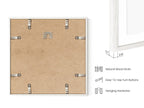 Haus And Hues Square Picture Frames 12 X 12 Set Of 25 - Photo Gallery Wall Frame Set, Wood 12X12 Frames, 12 X 12 Frames Gallery