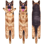 AGRIMONY Funny German Shepherd Hand Towels - Small, Ideal Gifts for Dog Lovers, Kitchen & Bathroom Decor