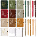 Resurhang 20 Pcs Christian Gift Prayer Spiral Journal with Ballpoint Pen Religious Gift for Church Pastor Clergy Appreciation Su