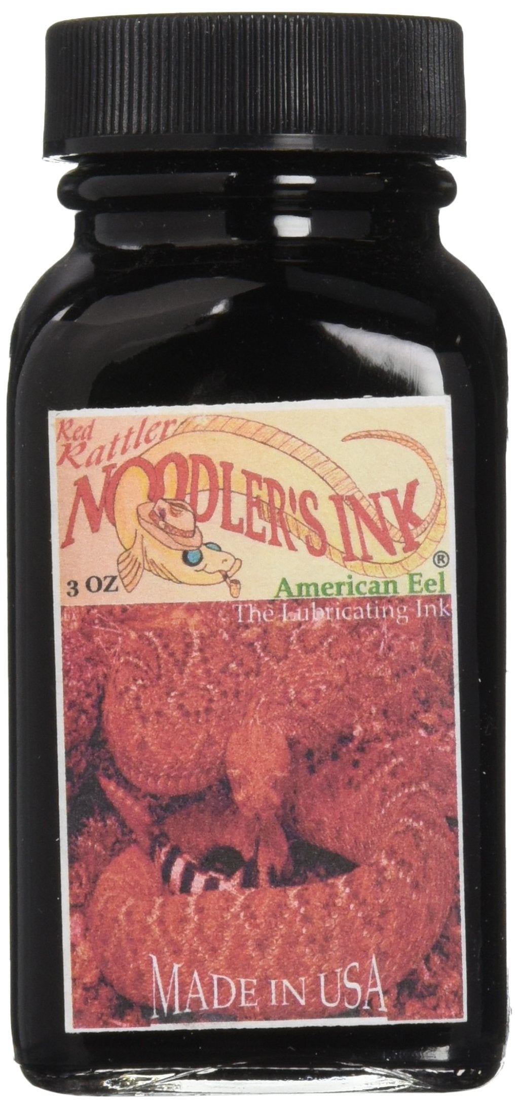 Noodler'S Ink Refills Rattler Red Eel Bottled Ink - Nd-19202