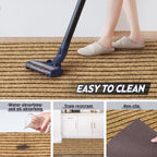 Gotohipi Runner Rug 6X32 Indoor Outdoor Utility Carpet,Area Rugs With Non Slip Rubber Backing For Hallway Kitchen Entryway Balco