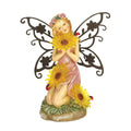 Solar Powered Fairy Lawn Garden Statues Figurines (Garden Blooms)