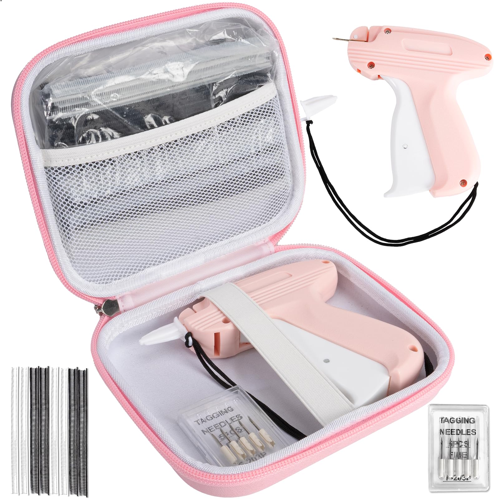 Stitch Gun For Clothes, Quick Clothing Fixer Handheld Stitch Tag Gun For Clothing Mini Stitch Quilting Hemming Sewing Kit Sticky