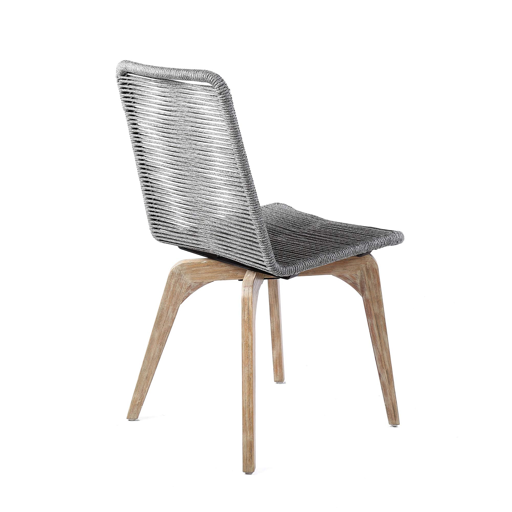 Armen Living Island Modern Outdoor Patio Dining Chairs