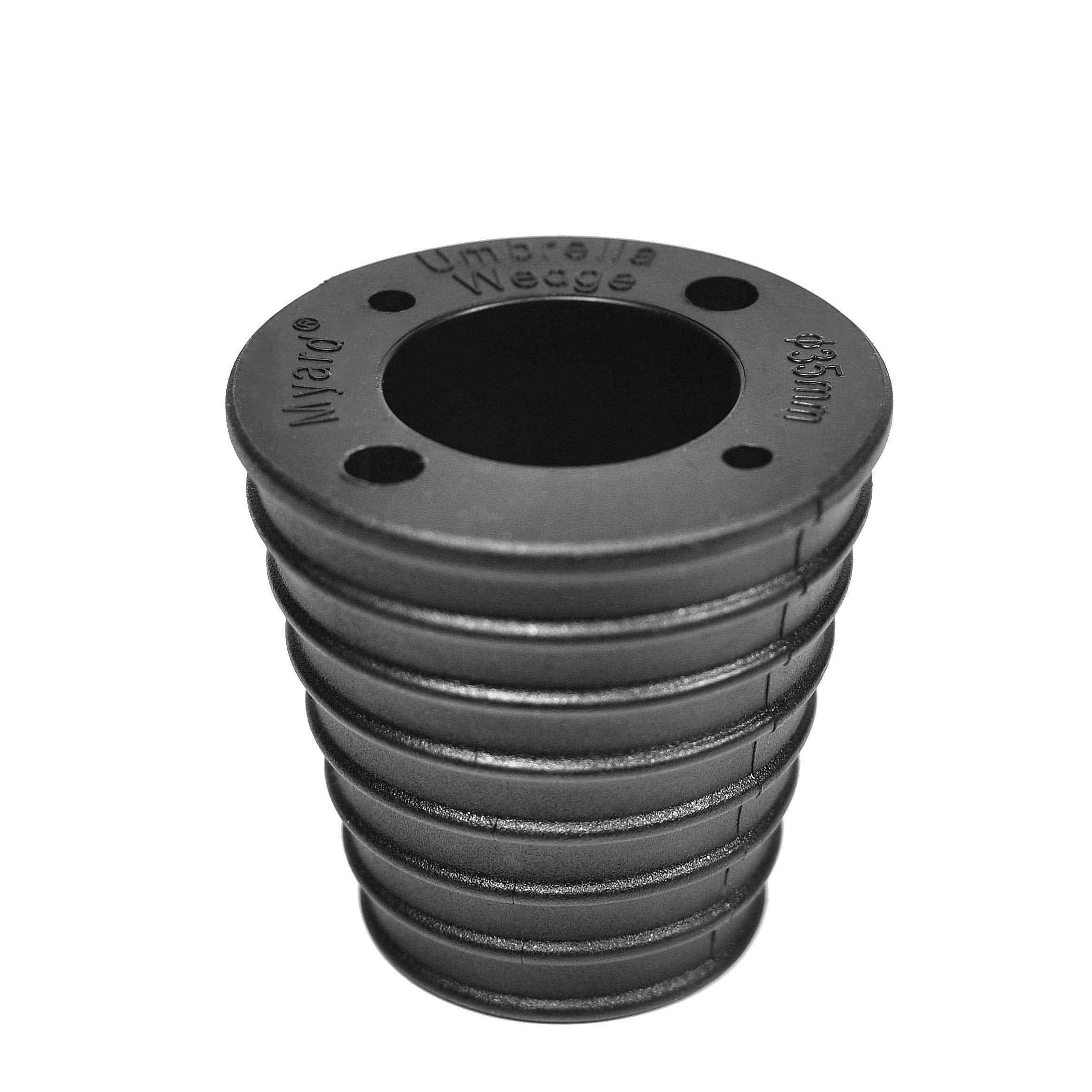 Myard Patio Umbrella Cone Wedge Shim, Wind-Resistant, Twist to Fit, for Patio Table Hole or Umbrella Base 1.8-2.4 Inch, Pole Dia