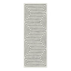 RUGGABLE x Jonathan Adler Washable Runner Rug - Runners for Hallway, Bedroom, Entryway, Living Room & Kitchen - Stain & Water Re