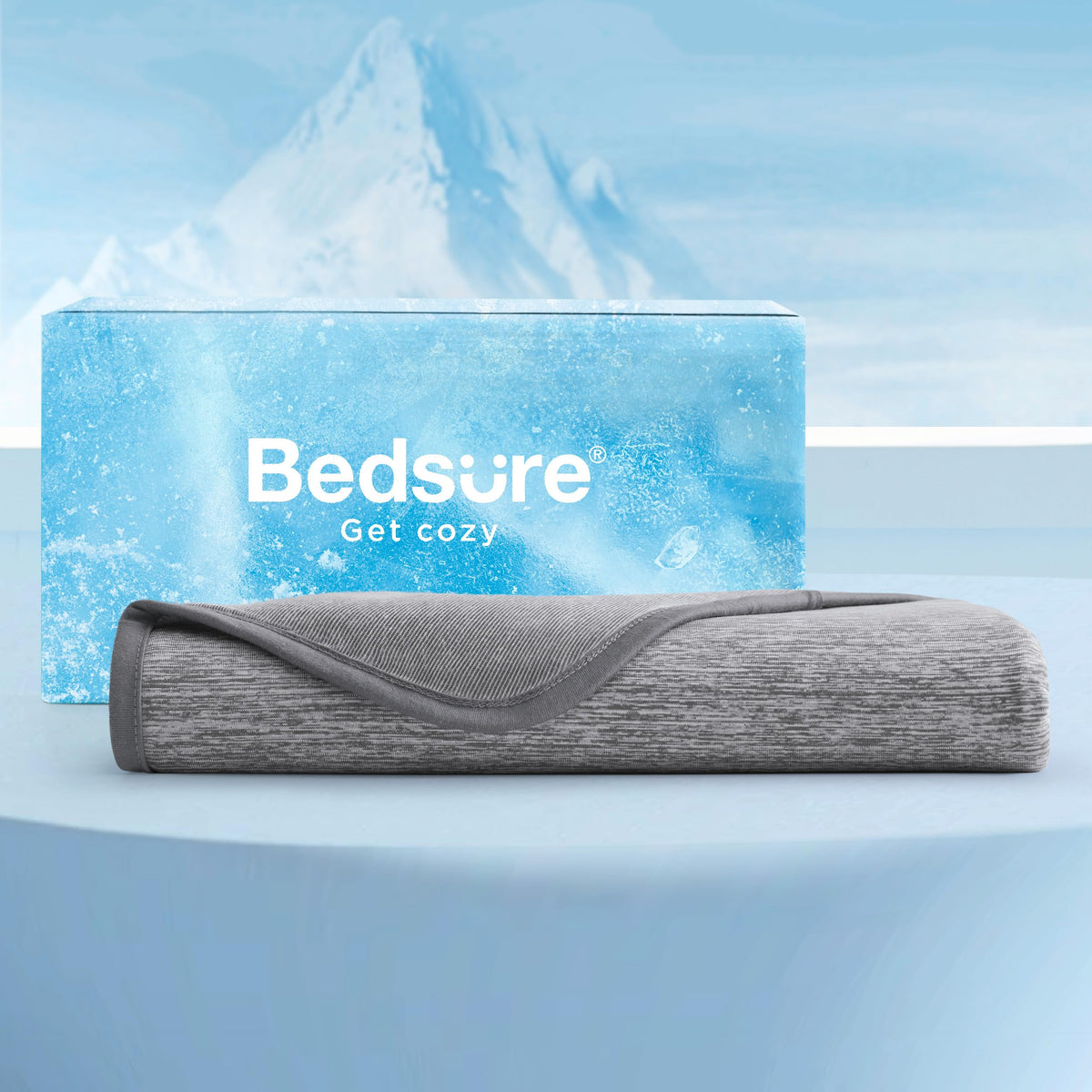 Bedsure Full Size Cooling Blanket For Hot Sleepers - Spring Summer Blanket For Full Size Bed With Rayon Derived From Bamboo, Ice