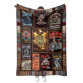 Motorcycle Blankets Super Soft Flannel Fleece Throw Blankets For Bed Sofa And Couch Cool Motorcycle Gifts For Men And Women Fluf
