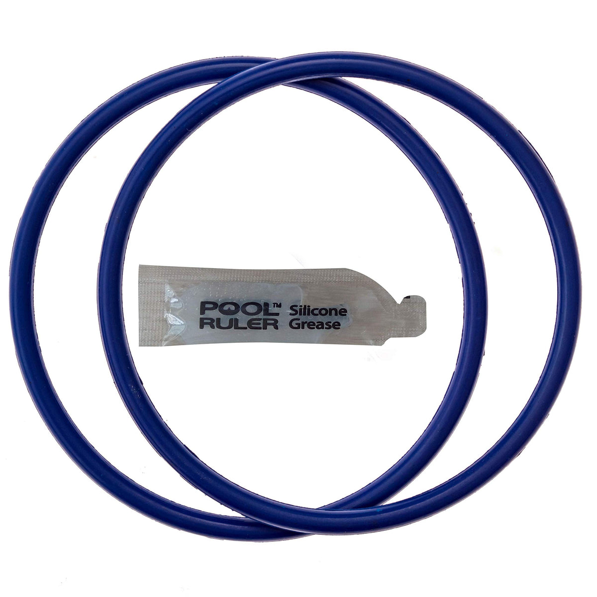 Pool Ruler R172009 Chlorine Resistant Viton O-Ring 2 Pack + Lubricant For Pentair Rainbow Chlorinator 300 & 320 Lid