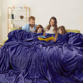 Lasyl Super Big Fleece Blanket - Oversized King 120''X120'', Soft Cozy Extra Large 300Gsm Flannel Blanket For Couch, Bed, Sofa,