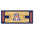 Fanmats 8174 Ncaa Arizona Wildcats Basketball Court Runner Rug  30In. X 72In. | Sports Fan Area Rug