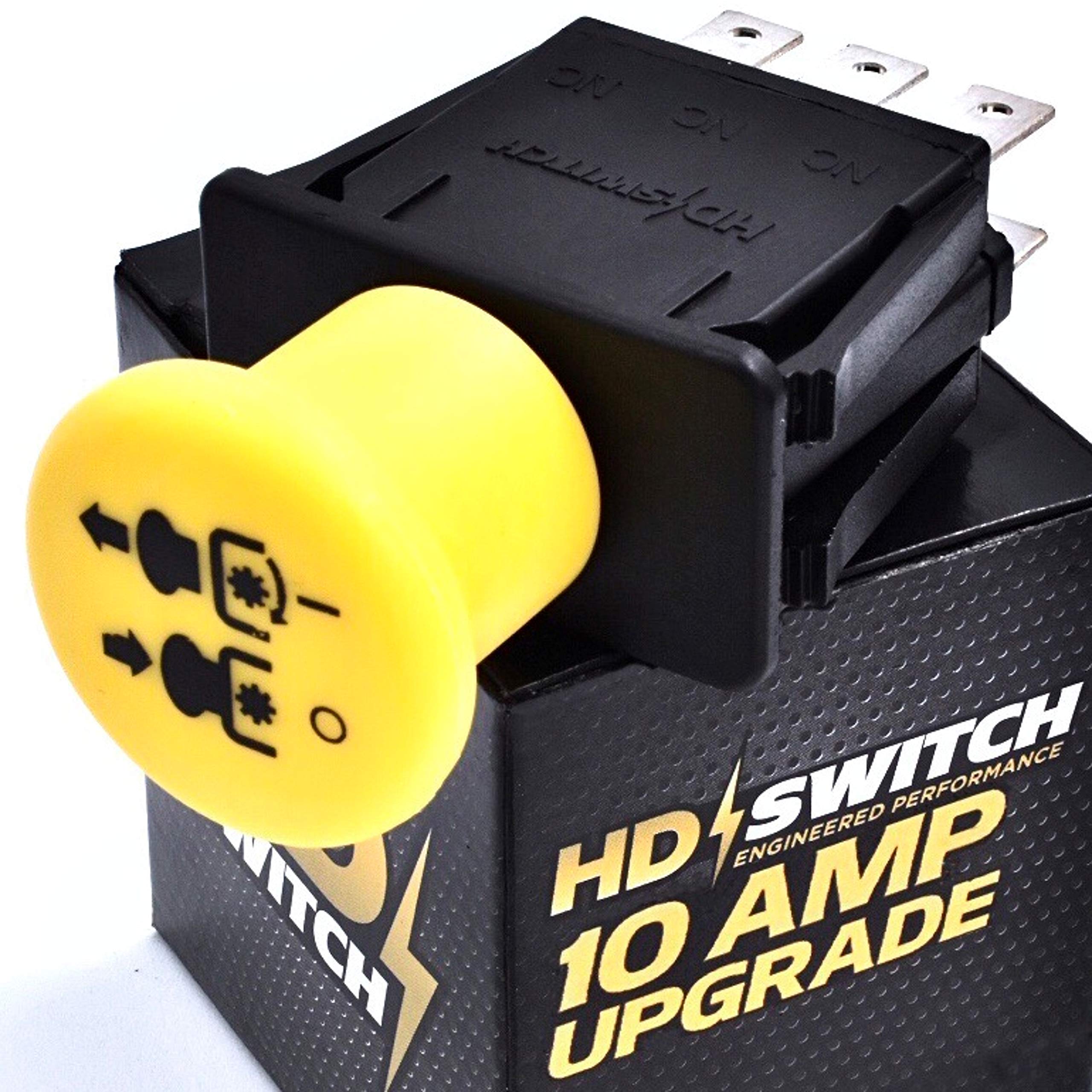 Hd Switch 10 Amp Upgrade Blade Clutch Pto Switch Fits John Deere Tca21027 - Auc15008 Ztrak Series Stx38 Stx46 S240 Tca20380 Tca1
