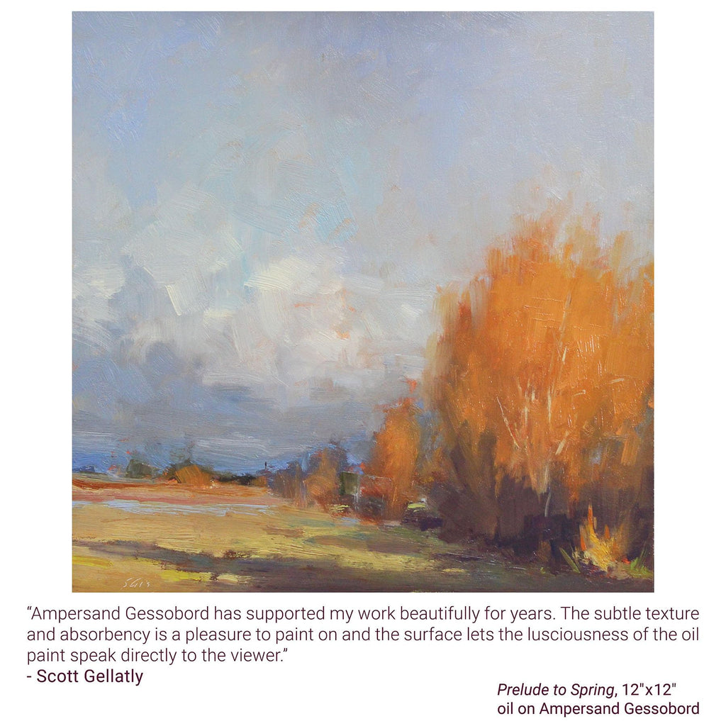 Ampersand Art Supply Museum Series Gessobord: Art Shadow Box, 6' X 6'