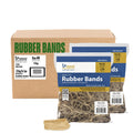 Upgrade Office Supply Rubber Bands, Size #64 (3-1/2    X 1/4   ), 1 Lb Bags, 20-Pack, 6,400 Count, Bulk Case, Made In Usa