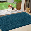 Im Home Durable Chenille Absorbent Outdoor Doormat 30' X 48', Muddy Washable Door Mats For Dog Non Slip Indoor Doormat Front I