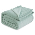 Bedsure Fleece Blanket California King Sage Green - Lightweight Plush Fuzzy Cozy Soft Bed Blanket, 102X96 Inches