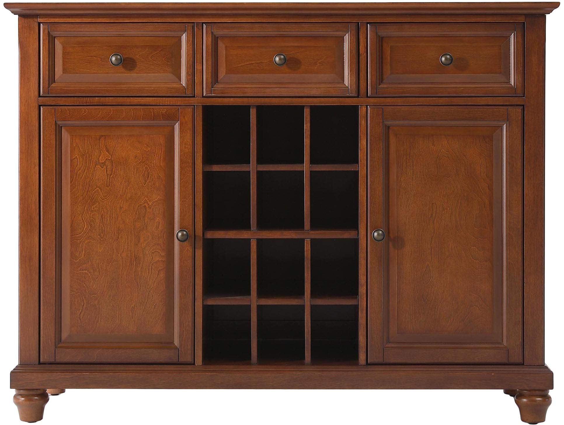 Crosley Furniture Cambridge Wine Buffet/Sideboard - Classic Cherry