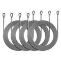 Amgo 48 Feet (12Ft X 4) Wire Cable Ropes Hardware Kits For Rectangle/Square Sun Shade Sail Canopy - Pvc Coated Stainless Steel M