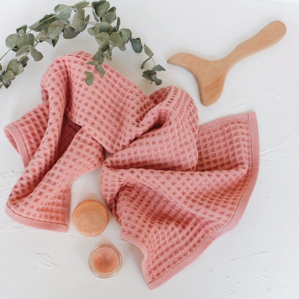 Sea Me At Home Premium Hand Towel For Bathroom, 100% Cotton (Hand Towel, Powder Pink)