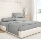California Design Den Luxury Adjustable Split King Bedsheets Set, Soft 100% Cotton 500 Thread Count, Includes Twin-Xl Fitted She