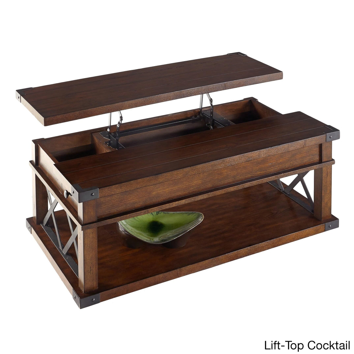 Progressive Furniture Landmark Cocktail Table, Brown