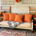 Miulee Fall Pack Of 4 Decorative Outdoor Throw Pillow Covers Linen Waterproof Pillow Covers Farmhouse Cushion Cases For Patio Ga