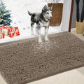 Im Home Chenille Absorbent Outdoor Doormat 30' X 20', Washable Muddy Door Mats For Dog Non Slip Indoor Doormat Dog Mat For Mud