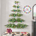 2024 Religious Advent Calendar, Countdown To Christmas, Happy Birthday Jesus, Round Hanging Wall Decor, 13 3/4 Inches