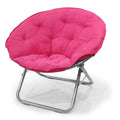 Urban Lifestyle Microsuede Sacuer Chair, Adult, Pink