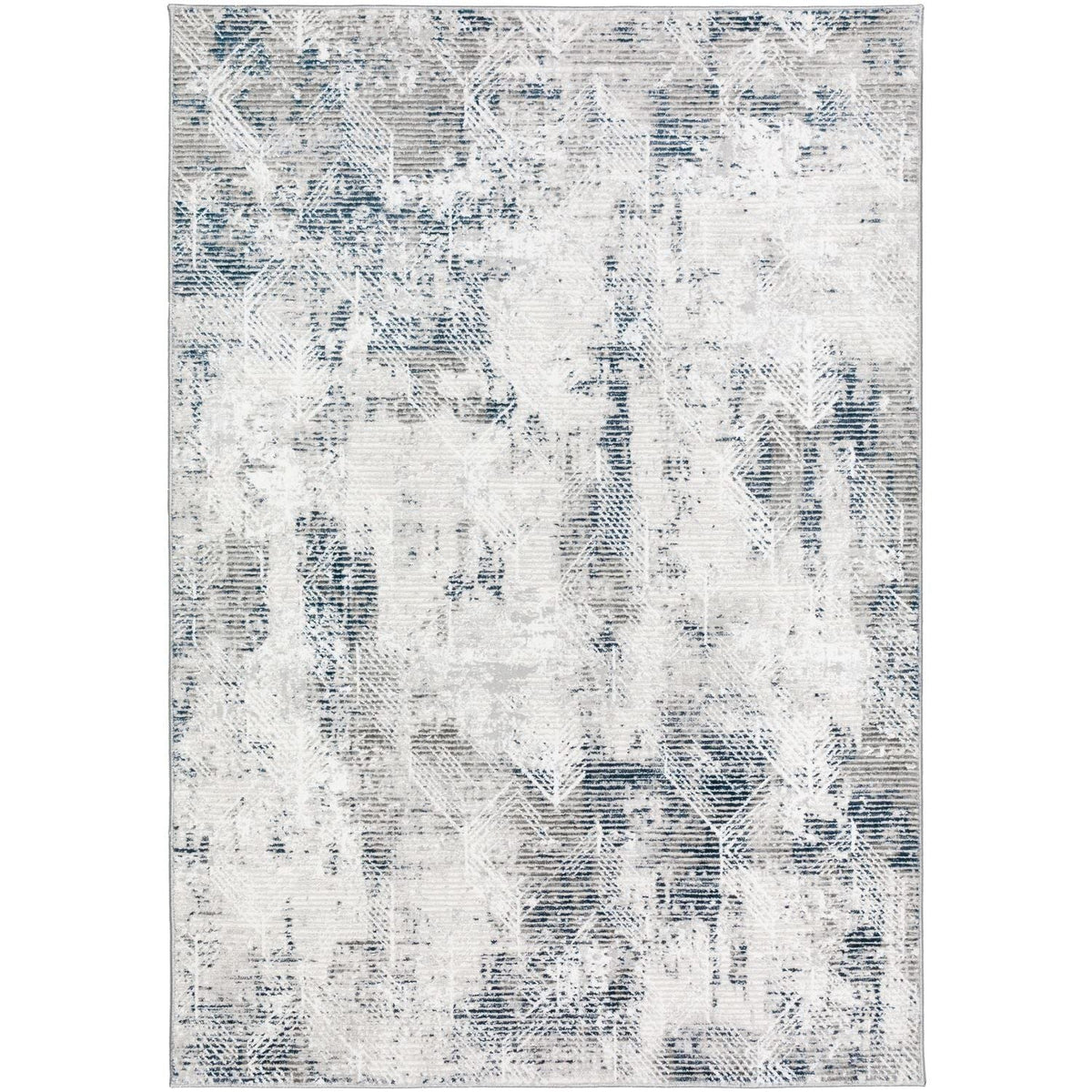 Rhodes Rr1 Gray Transitional Rug Rectangle 9' X 13'