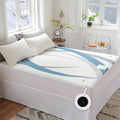 Gotcozy Heated Mattress Pad Twin Size - Electric Mattress Pad Fit Up To 15 With 10 Heat Setting & 10 Hour Auto Off Etl Certified