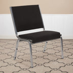 Flash Furniture Bariatric Chairs, 1 Pack, Black Fabric