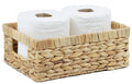 Wicker Baskets, Water Hyacinth Baskets for Organizing, Rattan Woven Baskets