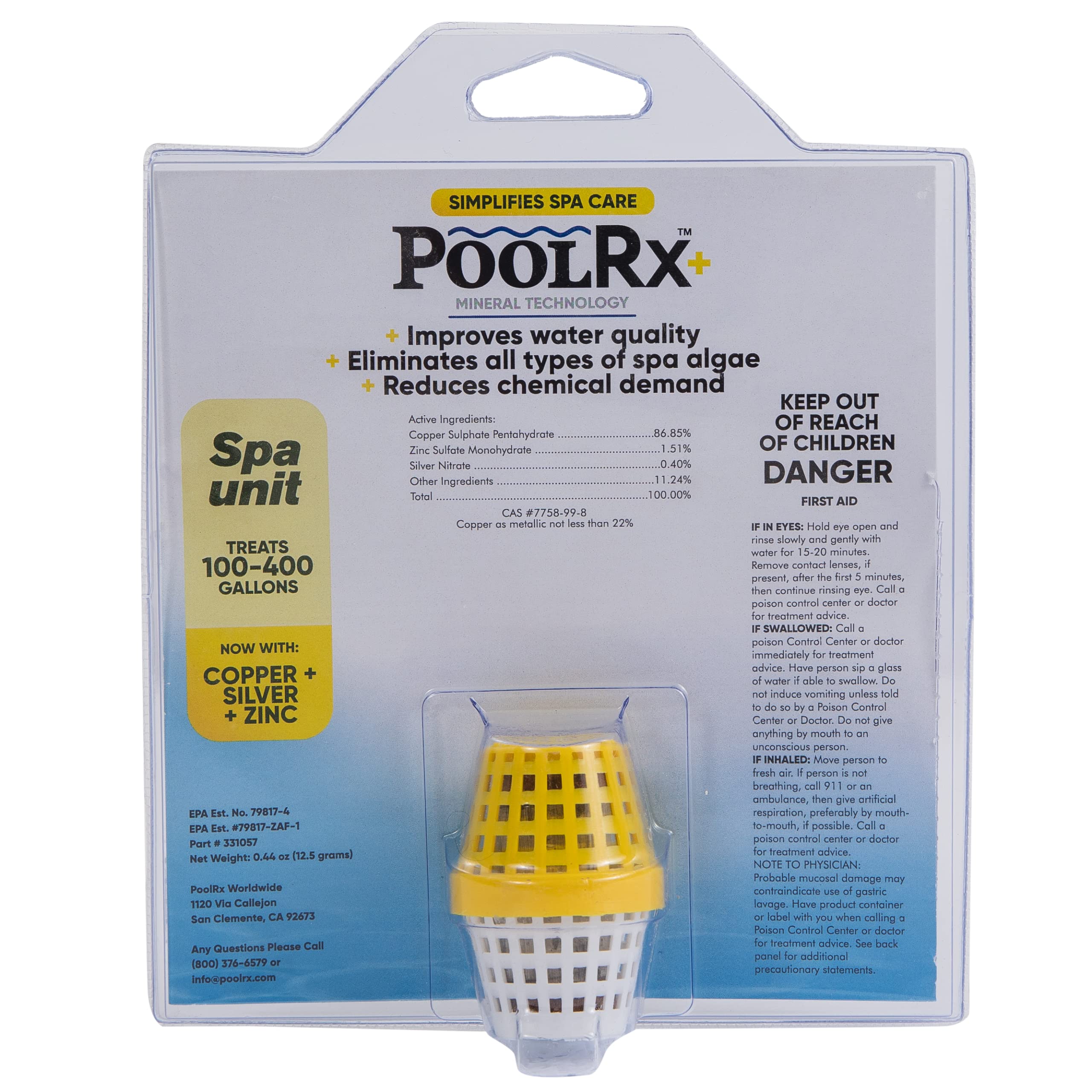 Poolrx+ Spa Unit 100-400 Gallons