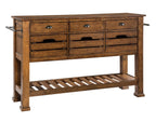 Intercon The District 60.5" Three Drawers, Copper Sideboard, Brown