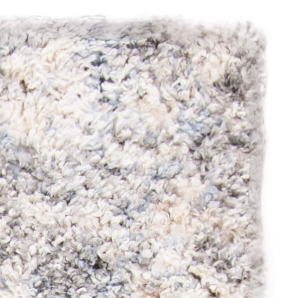 Safavieh Berber Shag Collection Accent Rug - 2' X 4', Grey Blue & Cream, Non-Shedding & Easy Care, 1.2-Inch Thick Ideal For High