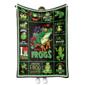 Treeswift Frog Fleece Blanket Soft And Cozy Throw Blanket For Kids And Adults Luxurious Frog Blankets Frog Gifts For Frog Lovers