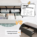 Sha Cerlin King Size Lift Up Storage Bed/Velvet Upholstered/Modern Wingback Headboard/Upholstered Platform Bed Frame/Hydraulic Storage/No Box Spring Needed/White