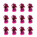 Beistle 12 Piece Metallic Cerise Pink Balloon Weights For Birthday Party Decoration Valentines Day Wedding Table Centerpieces, 6