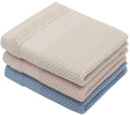 MiasDream Cotton Hand Face Head Towel Waffle Weave Kitchen Tea Towel Dish Towels, Soft and Absorbent Bath Guest Gym Towel Washc