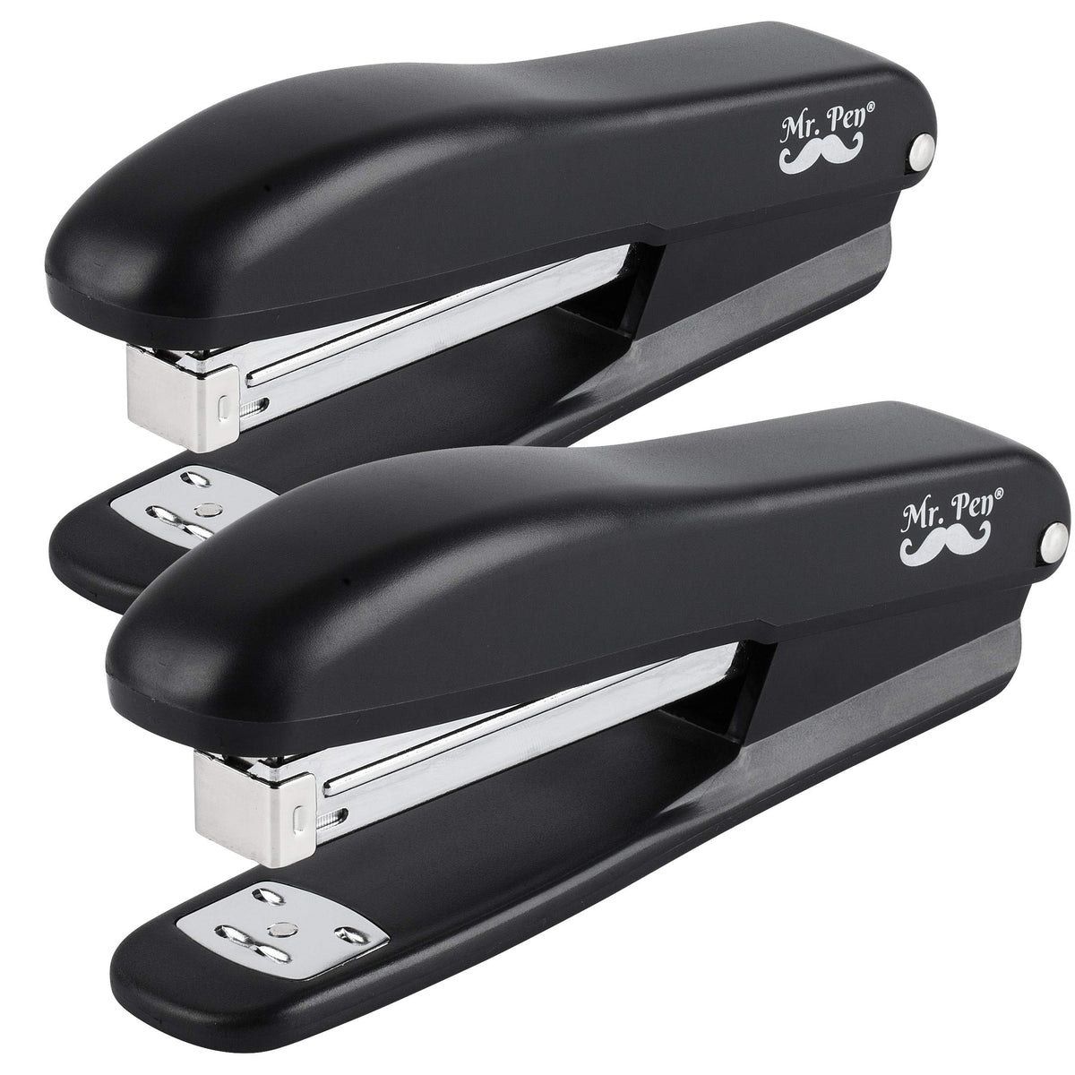 Mr. Pen- Staplers With 200 Staples, 20 Sheet Capacity, Pack Of 2, Staplers For Desk, Office Stapler, Desk Stapler, Stapler With