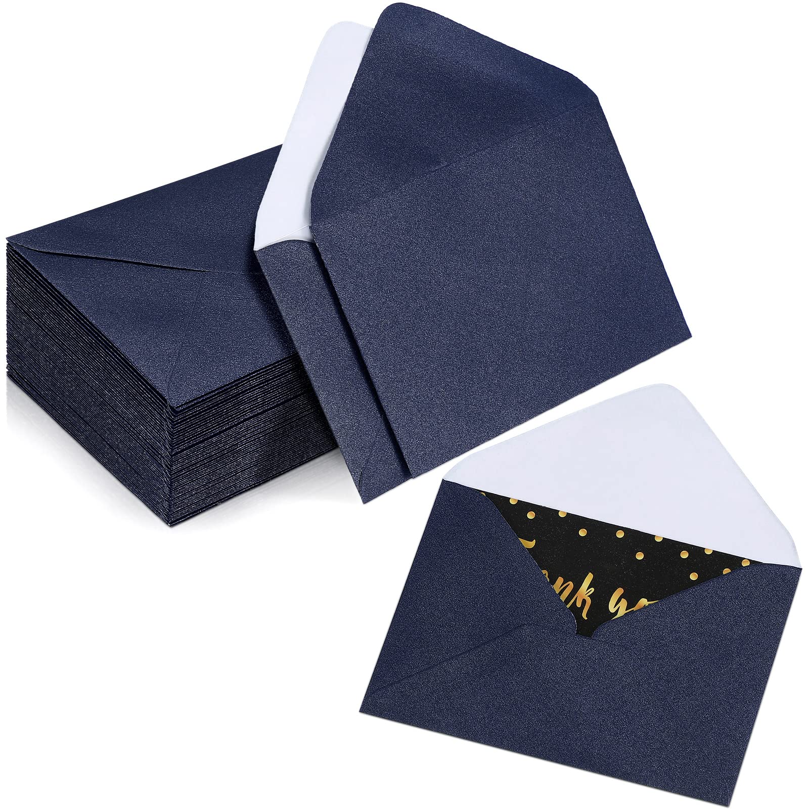 Yahenda 200 Count Mini Gift Card Envelopes Bulk Wedding Pocket Small Paper Envelopes Gift Card Sleeves Greeting Business Tiny Po