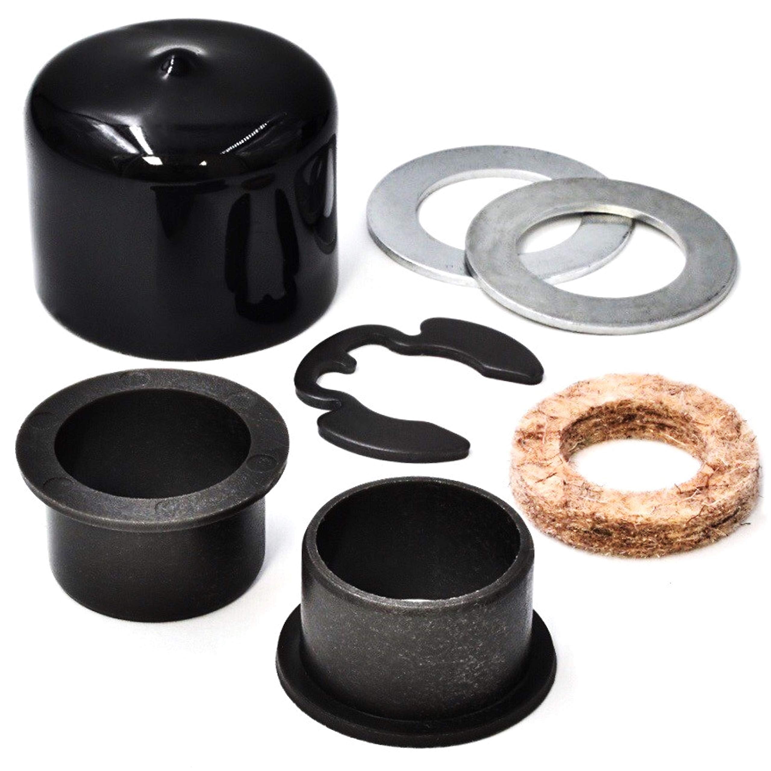 Hd Switch M111358 Idler Arm Bushing, Seal, Cap & Hardware Rebuild Kit Fits John Deere M111358 M131119 M122350 24H1391 T40189 M72
