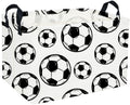 Essme Rectangular Soccer Basket Kids Storage Box,Boys Storage Bins Organizer with Handles for Room Decor, Kids Basket,Shelf Bask